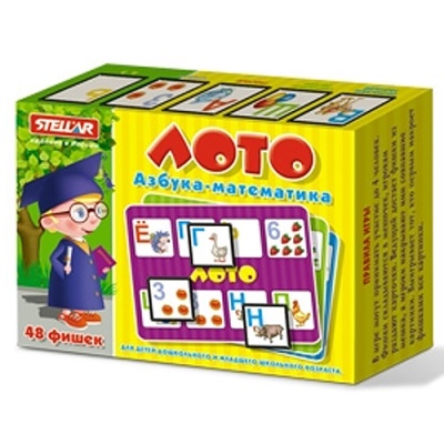 Лото Азбука-Математика Stellar 00902